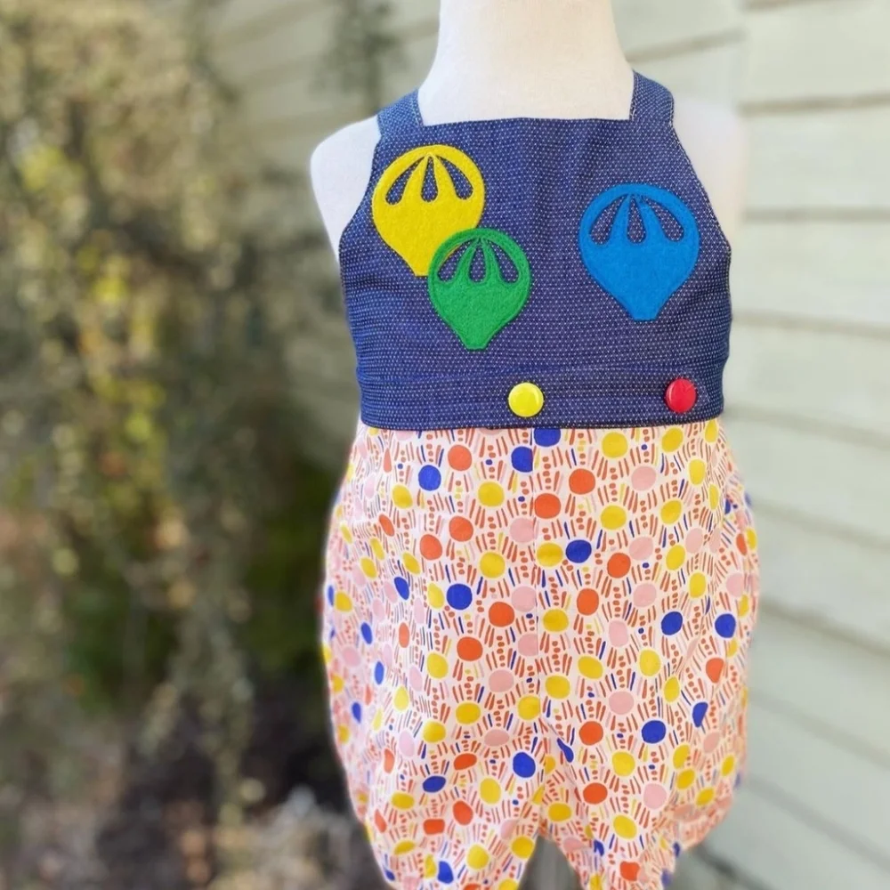 DECAF PLUSH boutiqie Romper 6-12 mo